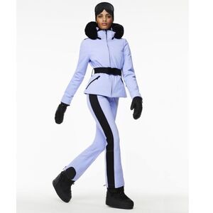 GOLDBERGH HIDA Jacket and Pippa belted ski pants set in Lavender purple US 4 6 8